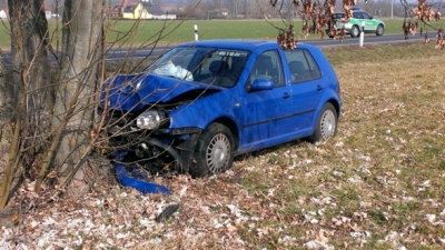 2014-03-08 Unfall PKW gg Baum_9