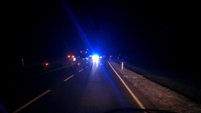 2014-01-30 Unfall PKW gg LKW_1